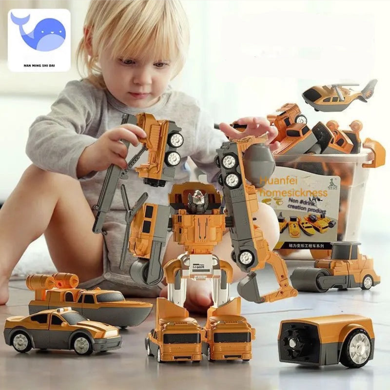 Robot Car - Diversão 6 em 1