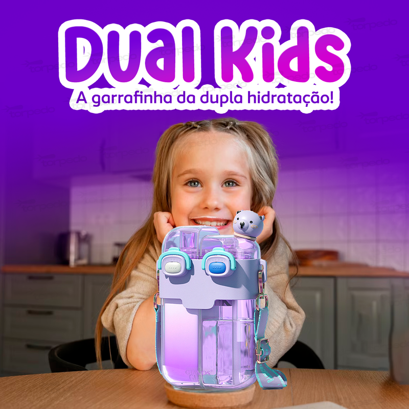 Dual Kids - A garrafinha da Dupla Hidratação