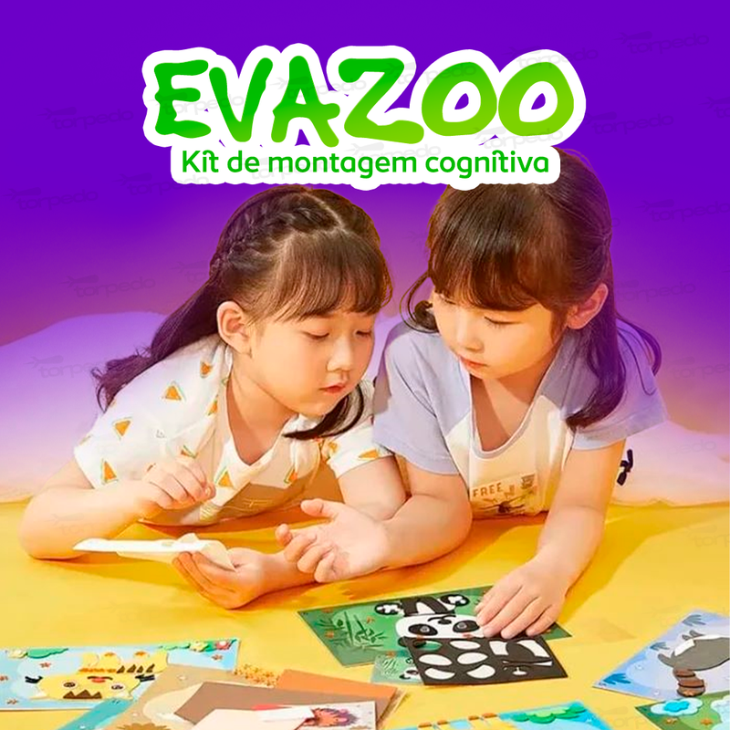 EvaZoo - Kit de Montagem Cognitiva