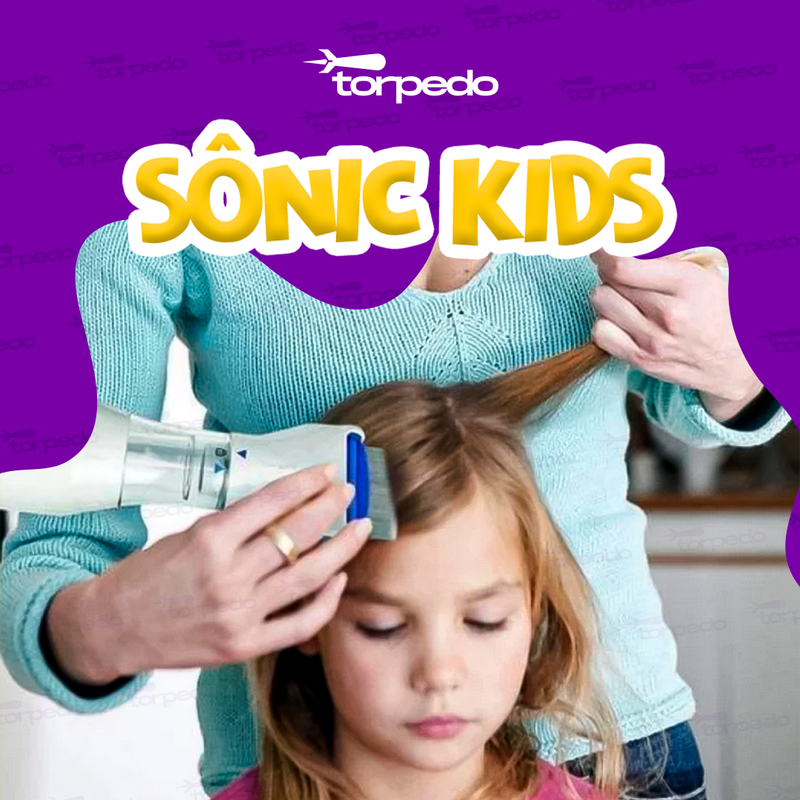 Sônic Kids - Pente de Ultra Limpeza